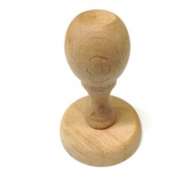 Sello de madera forma redonda