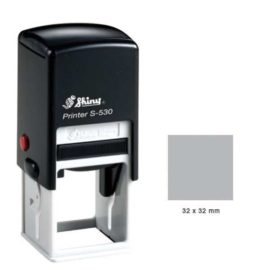 Sello Shiny Cuadrado 30x30 mm