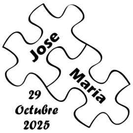 Sello de Boda Personalizado B27