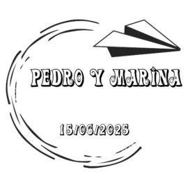 Sello de Boda en Seco SS8