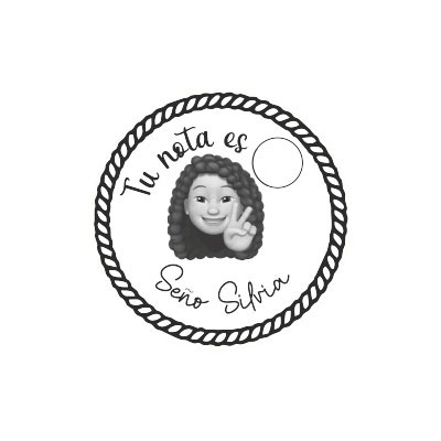 Sello profesor personalizado emoji vector