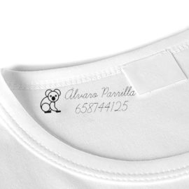 Sello personalizado textil infantil