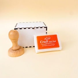 Sello de boda con caja decorativa